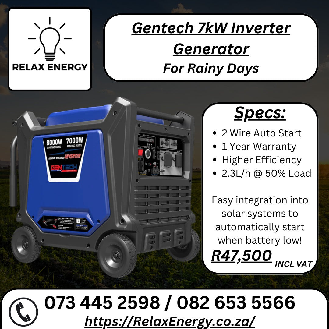 Gentech 7kW Inverter Generator