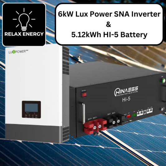 6kW Inverter & 5.12kWh Battery Bundle